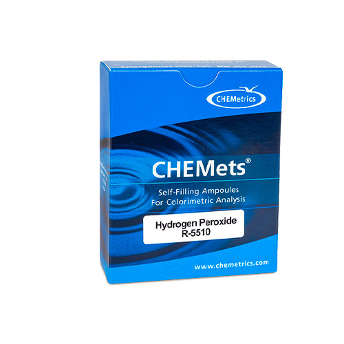 9705. PEROXIDO HIDROGENO REPUESTO P/K-5510 0-0.8 Y 1-10PPM - CHEMETRICS