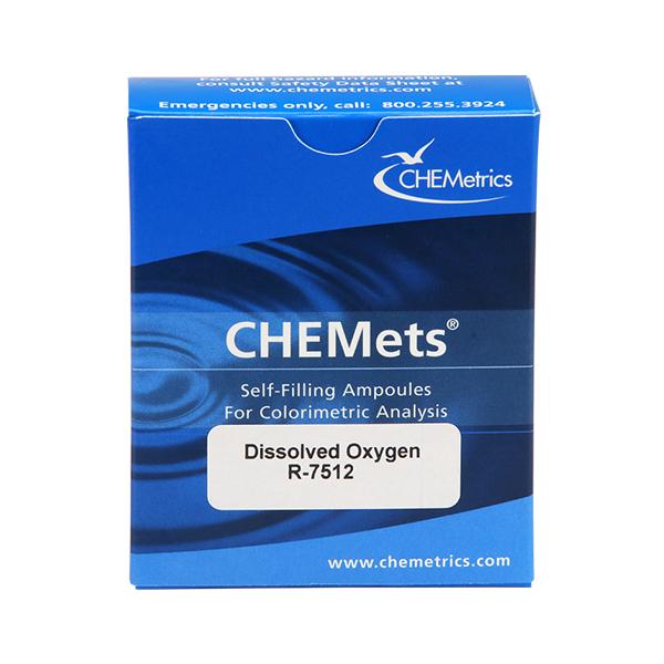 2465. OXIGENO DISUELTO REPUESTO 1-12PPM 30 PRUEBAS - CHEMETRICS