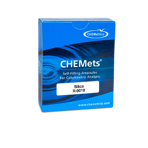 9721. SILICE REPUESTO K-9010 0-1 Y 1-10PPM - CHEMETRICS