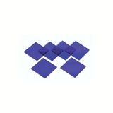 18504. PLACAS DE VIDRIO DE COBALTO AZUL OSCURO 10.1 X 10.1CM (4X4PULG) C/6, CGP4X4 - UNITED SCIENTIFIC SUPPLIES