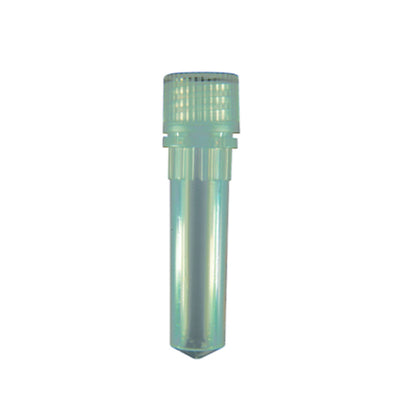10568. MICROTUBOS 2ML DE POLIPROPILENO CONICO C/TAPON DE ROSCA BASE PLANA ESTERIL BOLSA C/500 PIEZAS AXYGEN