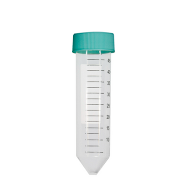 13190.TUBO P/CENTRIFUGA 50ML DE POLIPROPILENO, FONDO CONICO C/TAPON DE ROSCA, ESTERIL PAQUETE C/25 PIEZAS - AXYGEN