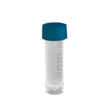 10569. TUBO P/TRANSPORTE 5ML C/TAPON DE ROSCA, BASE PLANA, ESTERIL, PAQUETE C/25 PIEZAS AXYGEN