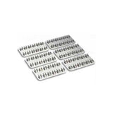 14596. PLACA METALICA C/12 CLIPS P/TUBOS DE 10-13MM C/6 - SCIENTIFIC INDUSTRIES