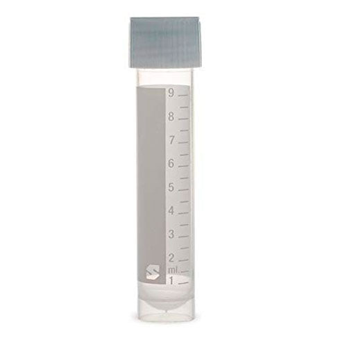 26571. VIAL CRIOGENICO (CRIOVIAL) 10ML C/BASE ROSCA EXTERNA, SELLO SILICON PAQUETE C/50 PIEZAS SIMPORT