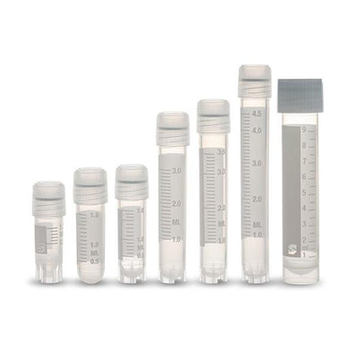 2194. VIAL CRIOGENICO (CRIOVIAL) 1.2ML 12.5X42MM C/BASE ROSCA EXTERNA, SELLO SILICON - SIMPORT