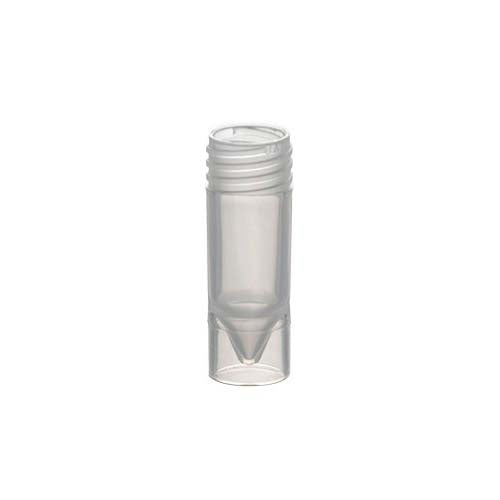 21392. TUBO DE POLIPROPILENO 4ML P/MUESTRA, ROSCA EXTERNA C/BASE 12.5X776MM SIN TAPA NO ESTERIL GRADUADO C/1000 - SIMPORT
