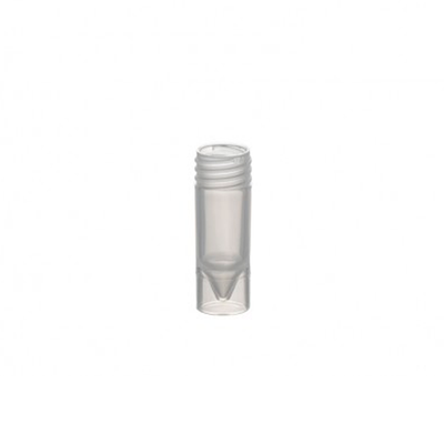 6408. TUBO DE POLIPROPILENO 5ML P/MUESTRA, ROSCA EXTERNA C/BASE 12.5X93MM SIN TAPA NO ESTERIL GRADUADO - SIMPORT