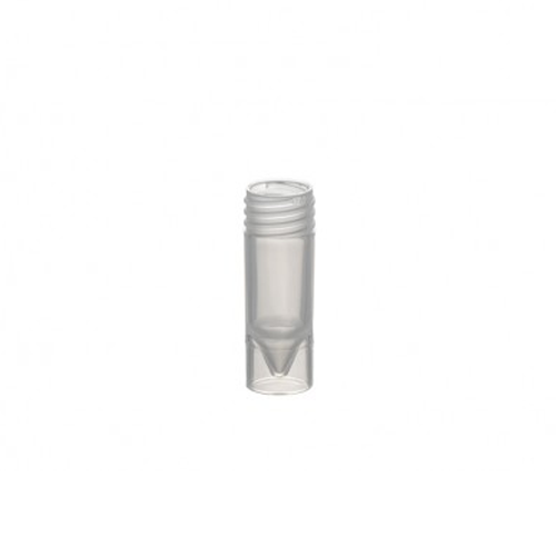 6408. TUBO DE POLIPROPILENO 5ML P/MUESTRA, ROSCA EXTERNA C/BASE 12.5X93MM SIN TAPA NO ESTERIL GRADUADO - SIMPORT
