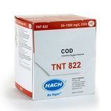 54926. PRUEBA EN CUBETA TNTPLUS P/DEMANDA QUIMICA DE OXIGENO (DQO) ALTO RANGO 20-1500MG/L C/25 PRUEBAS HACH