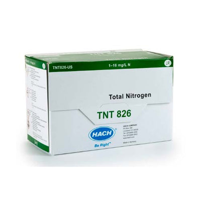 55000. REACTIVOS P/NITROGENO TOTAL TNTPLUS RANGO BAJO 1-16MG/L C/25 PRUEBAS - HACH