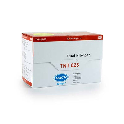 54979. NITROGENO TOTAL TNT PLUS VIAL TEST UHR (20-100MG/LN) 25 PRUEBAS  HACH