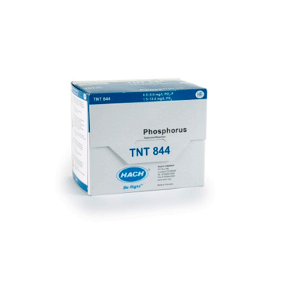 54720. TNTPLUS P/FOSFORO REACTIVO Y TOTAL HR 1.5-15.0MG/L PO4 PRUEBAS EN CUBETA C/25 HACH