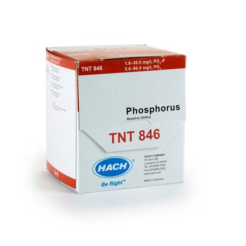 21994. PRUEBA REACTIVA DE FOSFORO TNTPLUS (5-90MG/L) 25 PRUEBAS - HACH