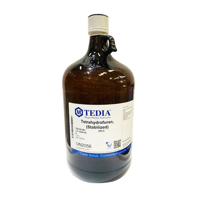 4089. TETRAHIDROFURANO/BHT GRADO HPLC FRASCO CON 4LT - TEDIA