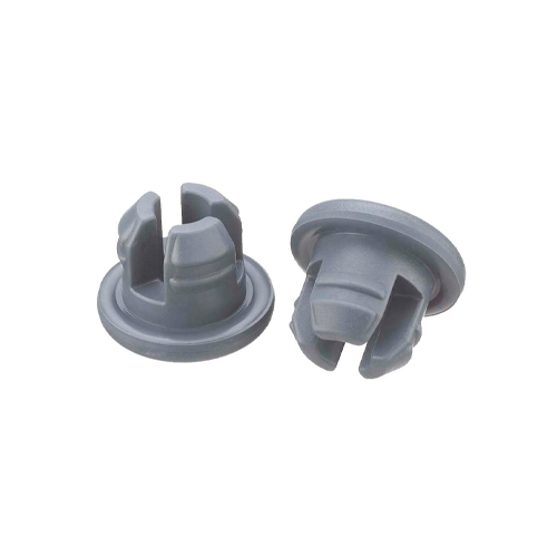 17593. TAPON DE CLOROBUTILO 20MM ULTRA PURO COLOR GRIS, 3 PATAS CAJA C/1000 PIEZAS - WHEATON