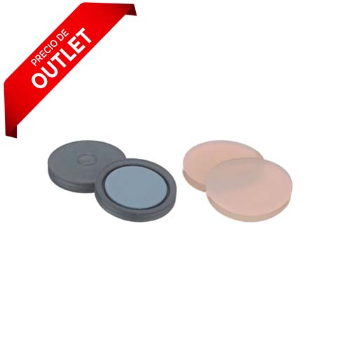 17575. SEPTAS 20MM PTFE/SILICON 20MM CAJA C/100 PIEZAS - WHEATON