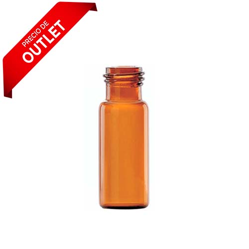 17663. VIAL VIDRIO AMBAR 1.8ML, 12X32MM ROSCADO 9MM CAJA C/1000 PIEZAS - WHEATON